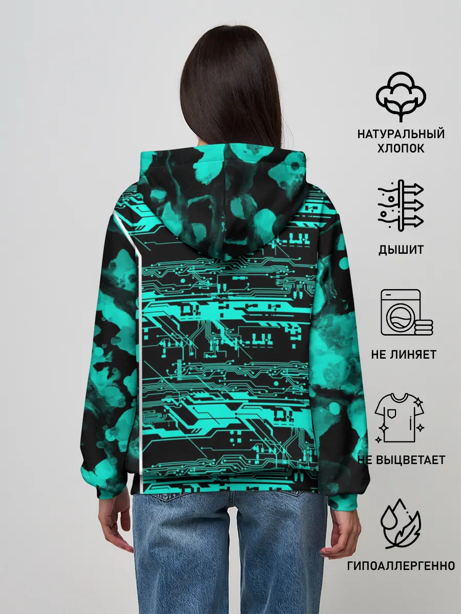 Женское худи / Detroit: AM I ALIVE?