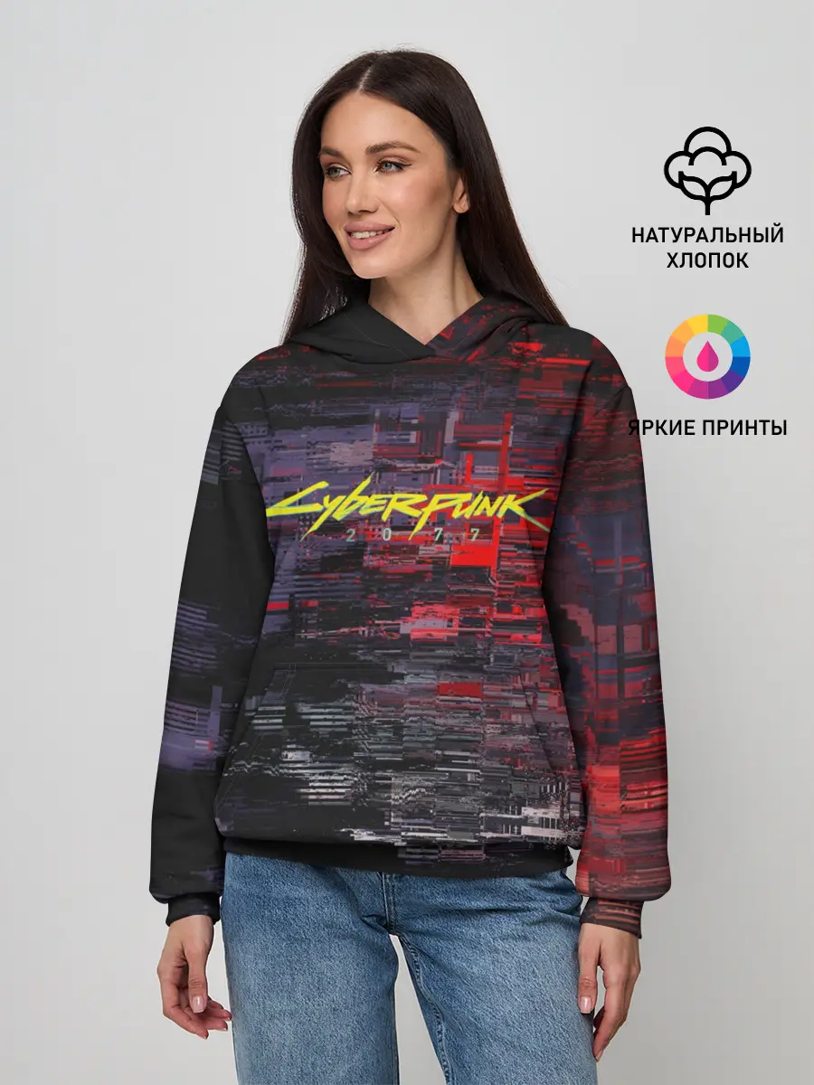 Женское худи / CyberPunk 2077