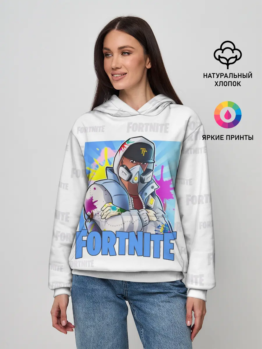 Женское худи / Fortnite Fan Art