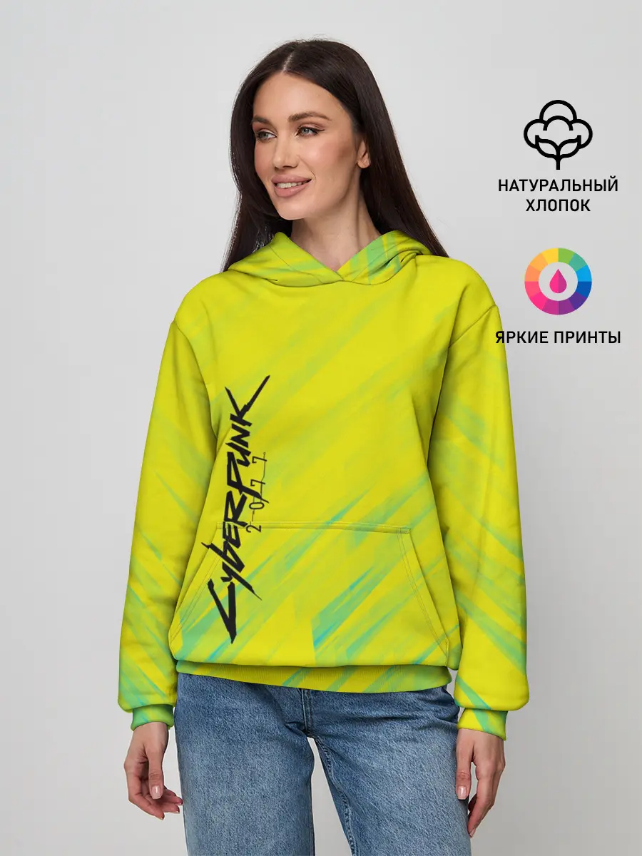 Женское худи / CYBERPUNK 2077 | КИБЕРПАНК 2077