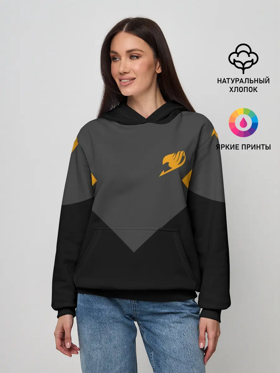 Женское худи / Хвост Феи абстрация