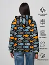 Женское худи / Рыбки