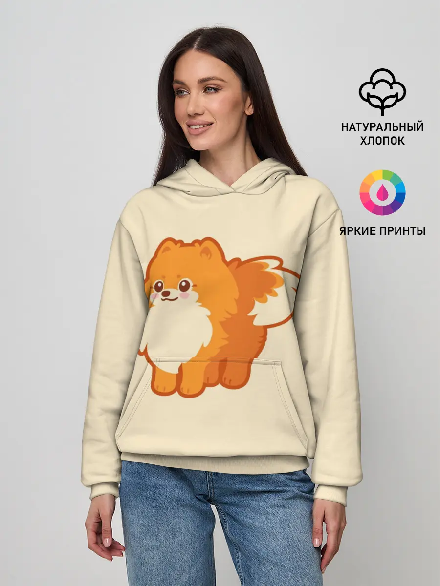 Женское худи / Шпиц
