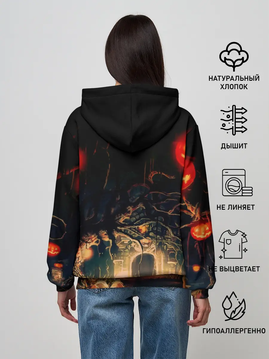 Женское худи / Halloween