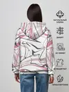 Женское худи / Хаотичные линии