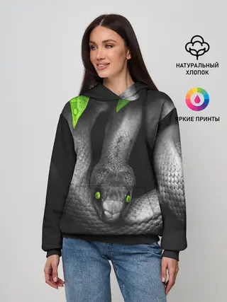 Женское худи / Змея