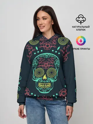 Женское худи / Ornamental death