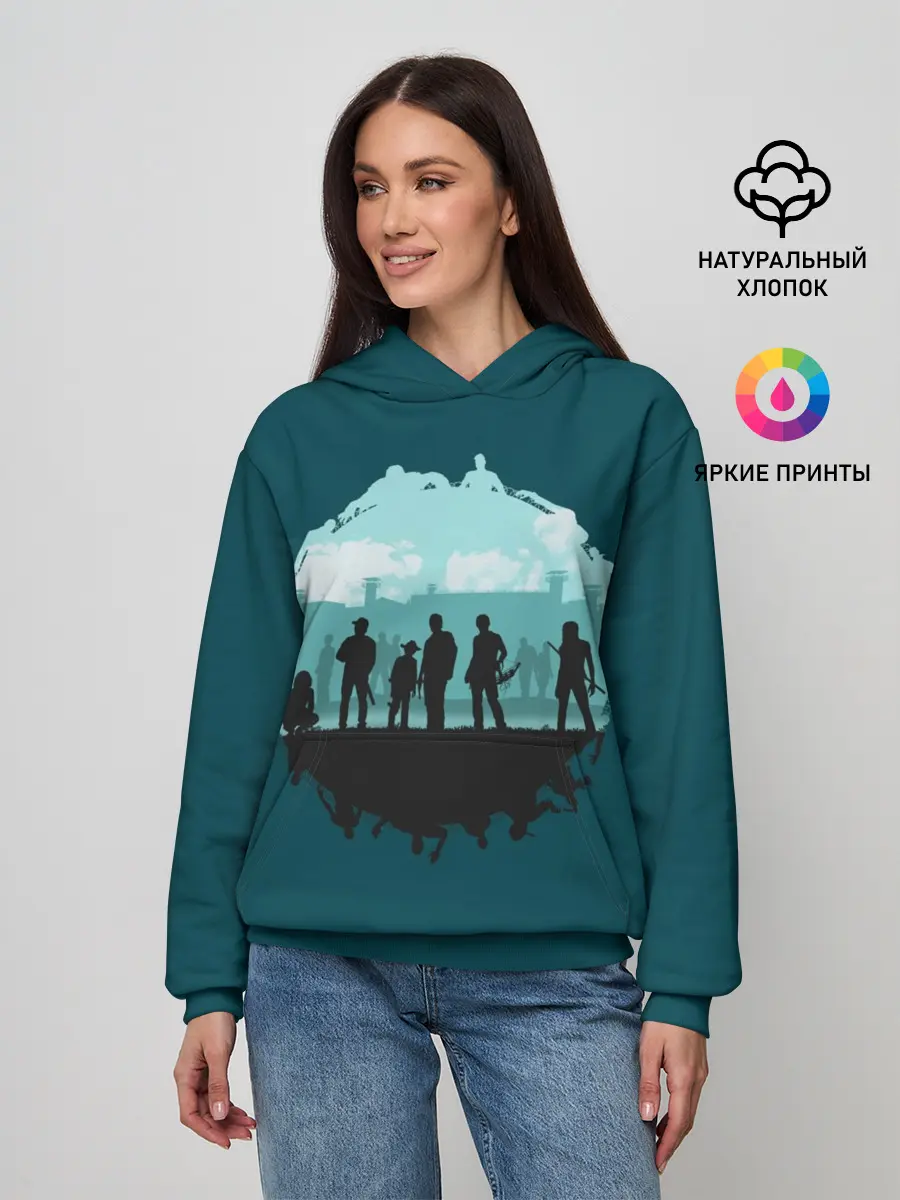 Женское худи / Ходячие Мертвецы