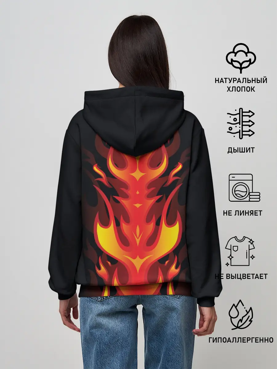 Женское худи / PUBG Fire