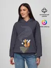 Женское худи / Coffee Fox