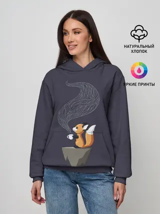Женское худи / Coffee Fox