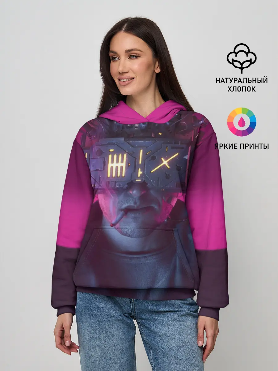 Женское худи / Нейромант