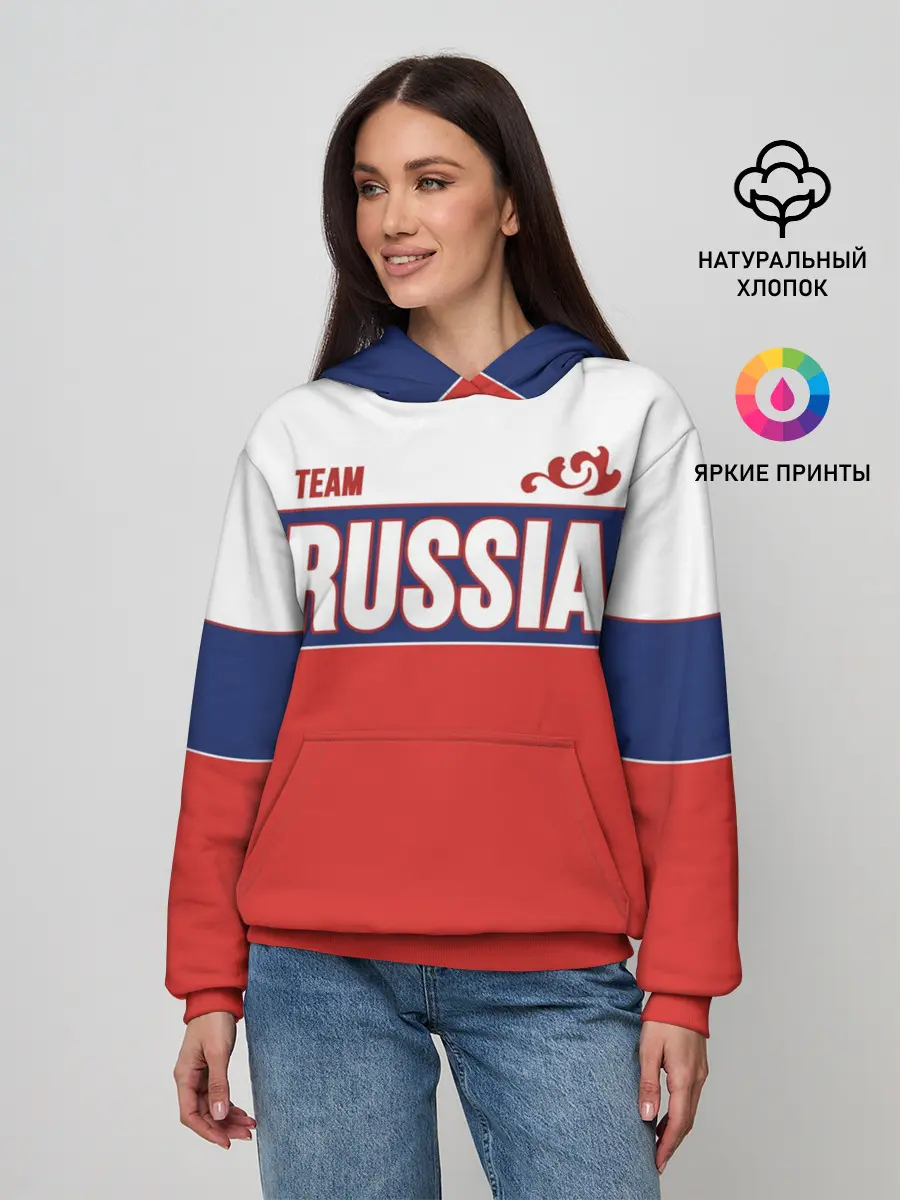 Женское худи / Team Russia