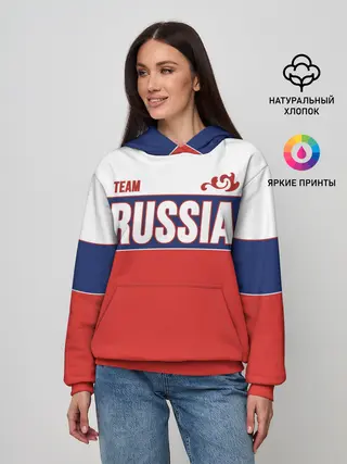 Женское худи / Team Russia