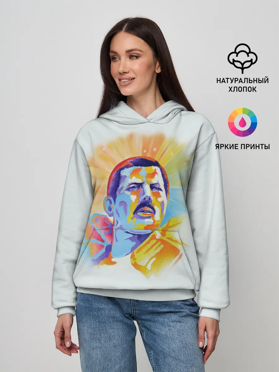 Женское худи / Freddie Mercury