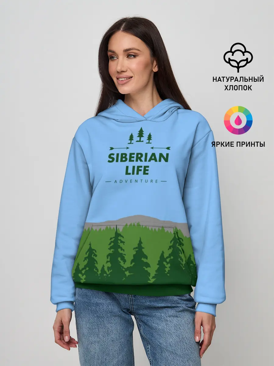 Женское худи / Сибирь