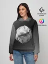 Женское худи / Янь Янь Котики