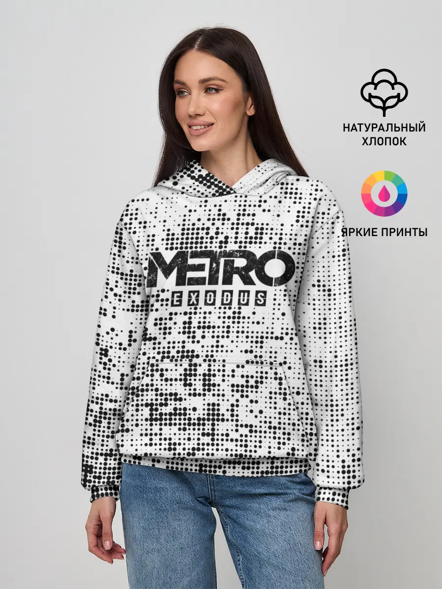Женское худи / METRO: Exodus