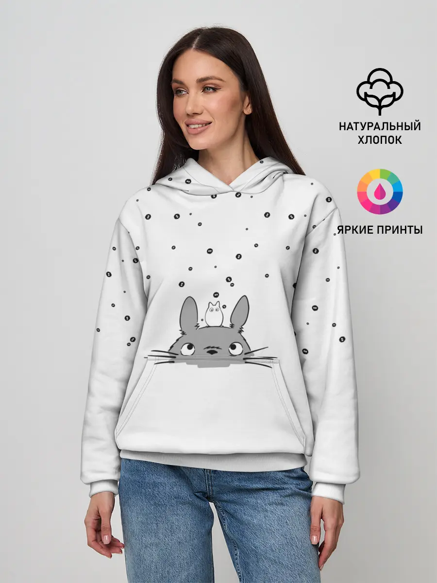 Женское худи / Totoro The Rain