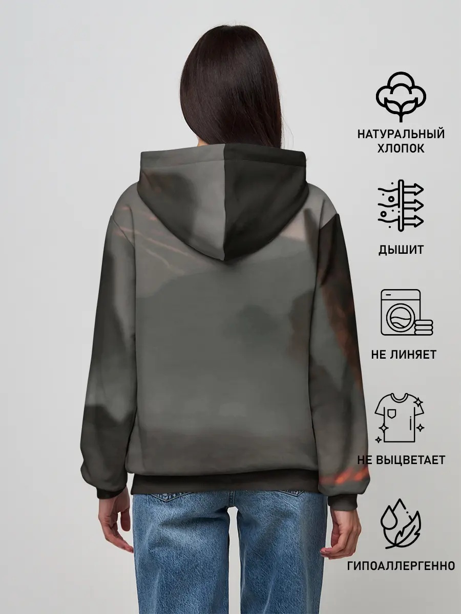 Женское худи / YOU DIED