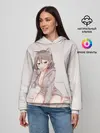 Женское худи / Аниме котёнок