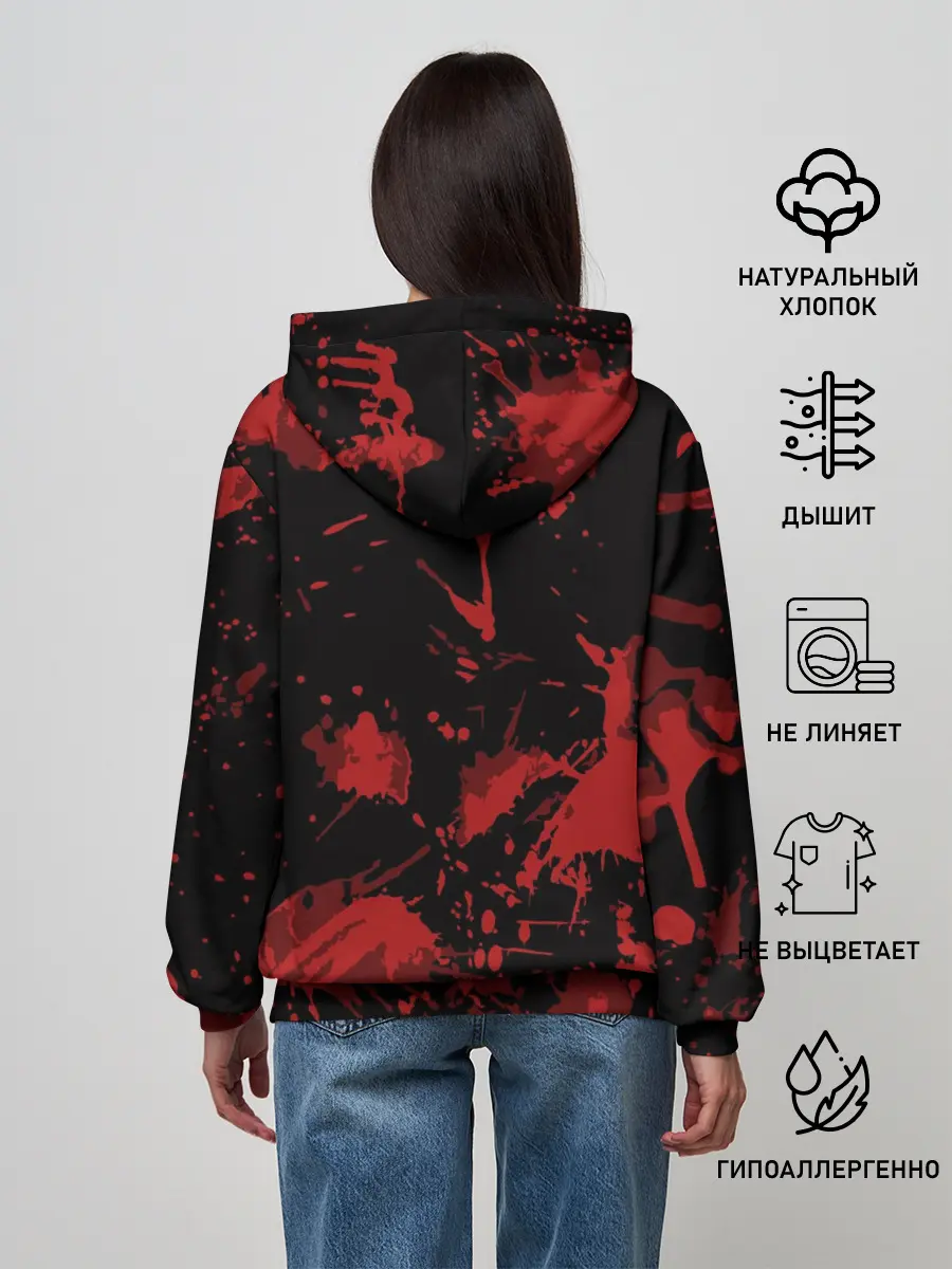 Женское худи / БУРГЕРМЕН FORTNITE