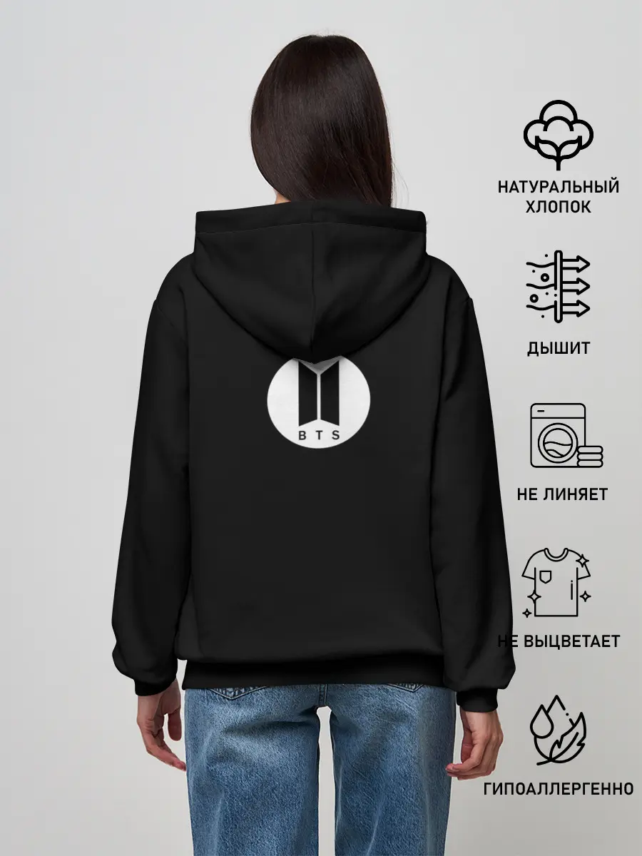 Женское худи / BTS Kpop