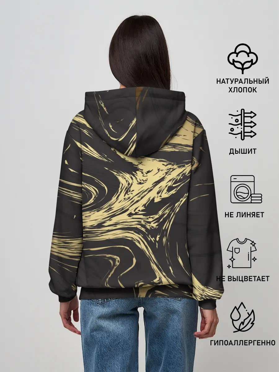 Женское худи / Золотые реки