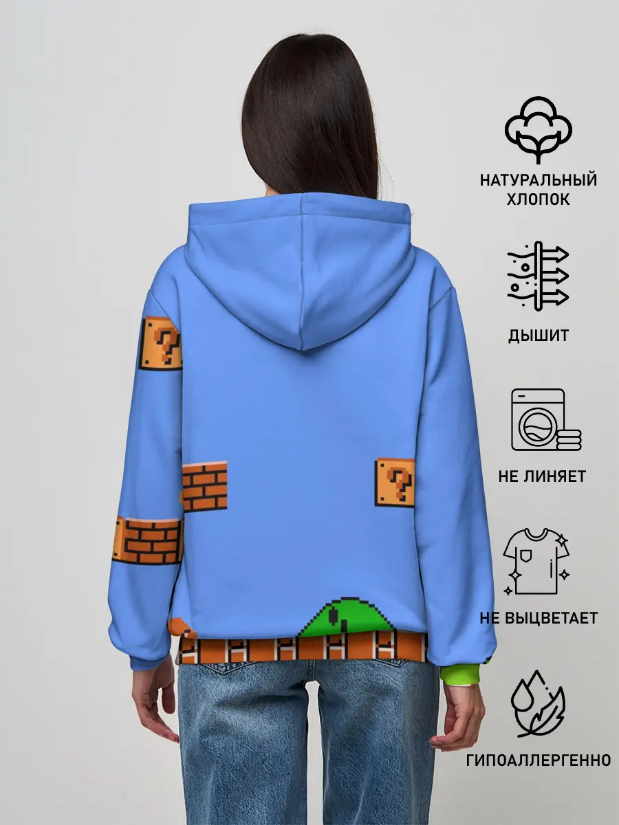 Женское худи / Bowsette