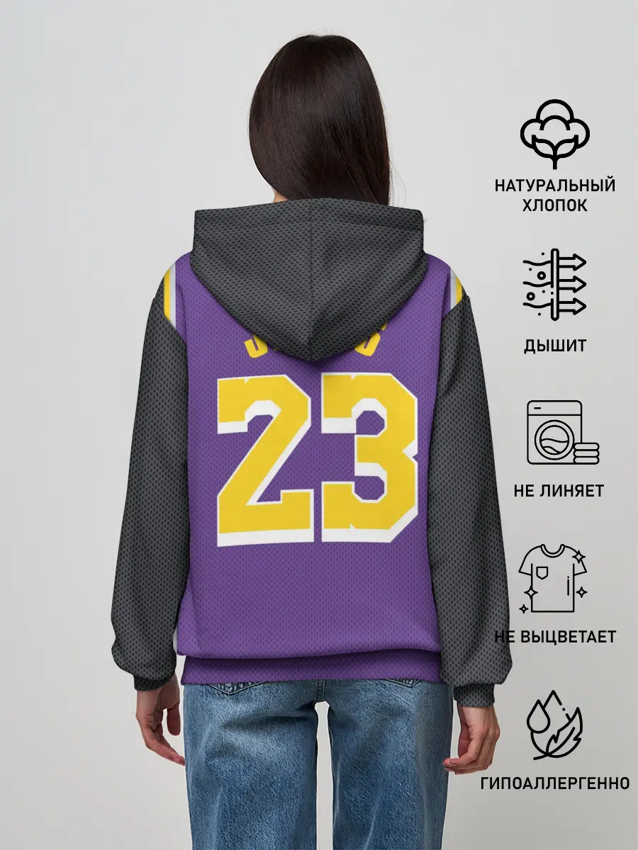 Женское худи / James LA Lakers 2019