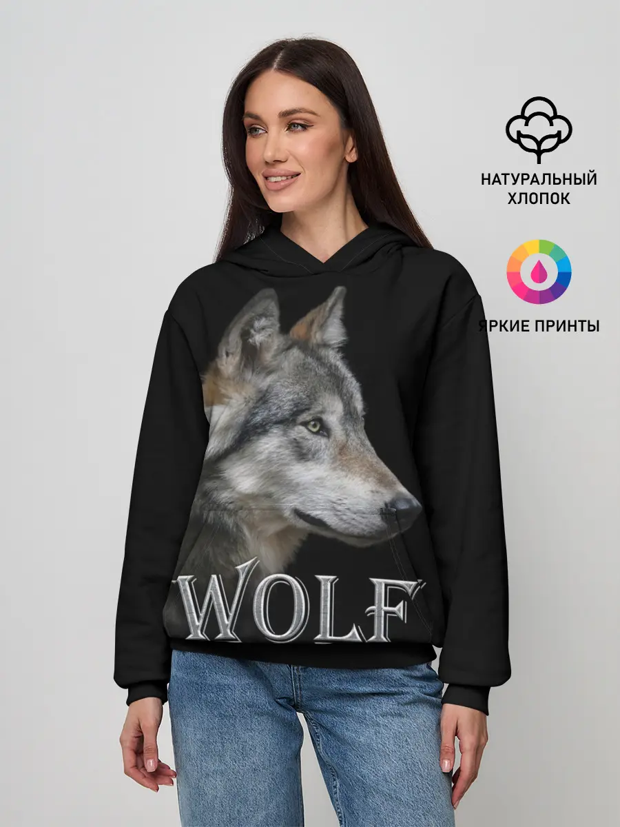 Женское худи / Wolf