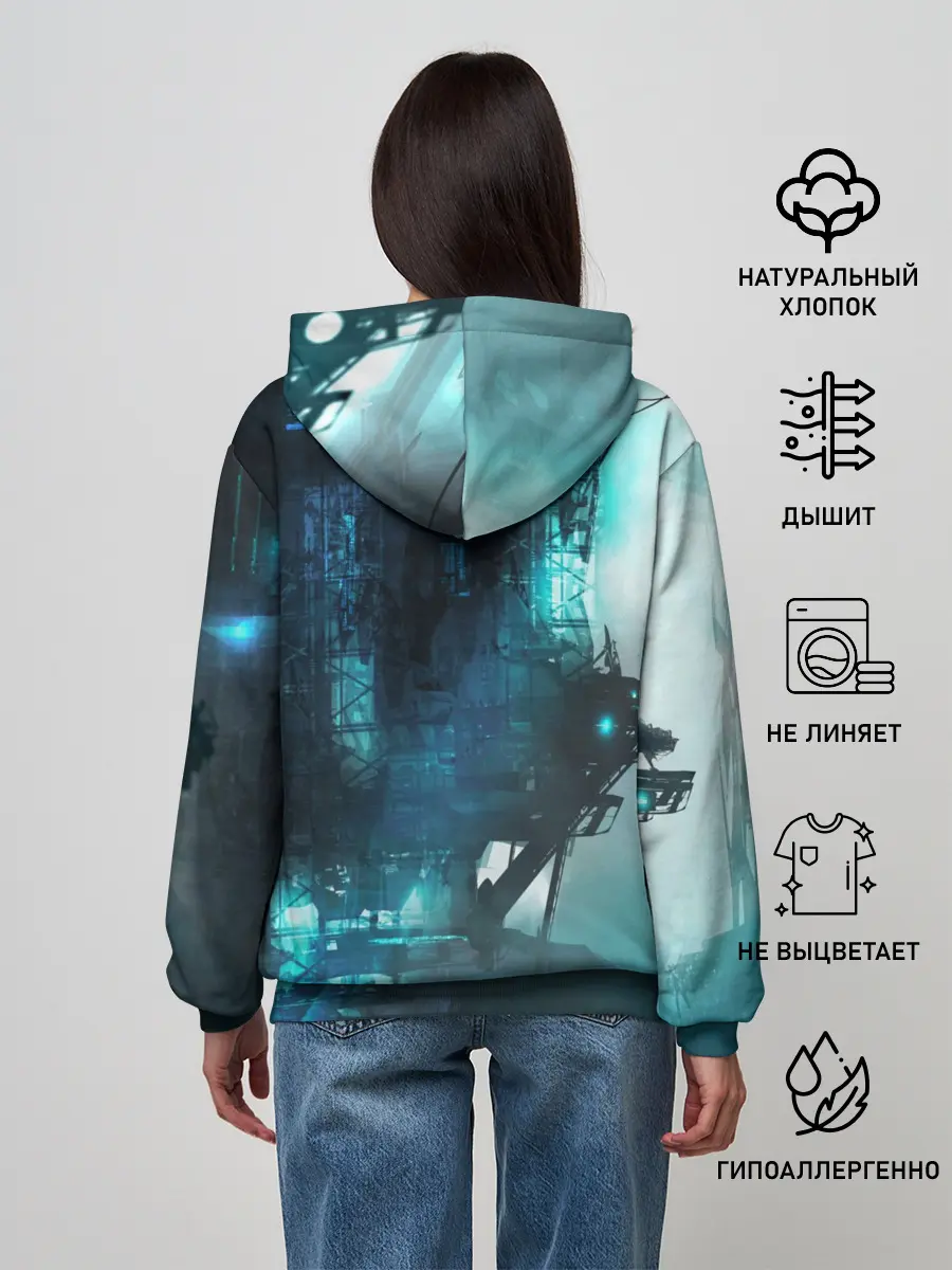 Женское худи / Cyberpunk 2077