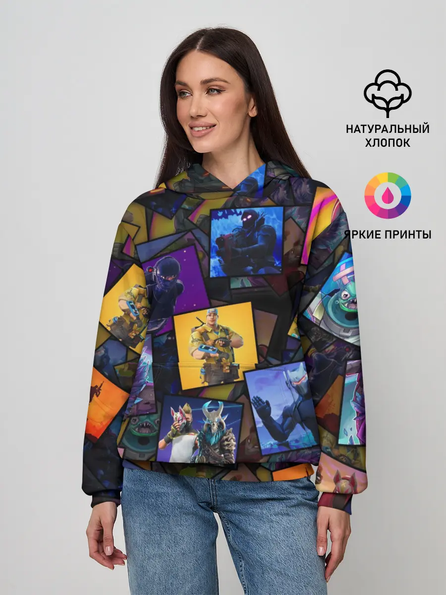 Женское худи / FORTNITE | ФОРТНАЙТ