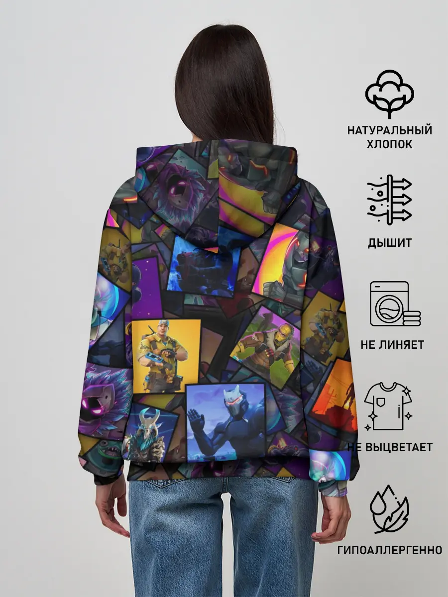 Женское худи / FORTNITE | ФОРТНАЙТ