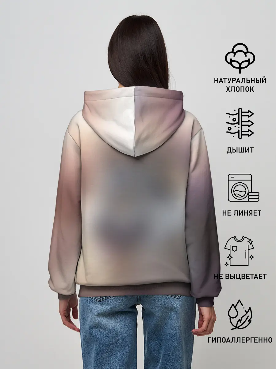 Женское худи / Волк