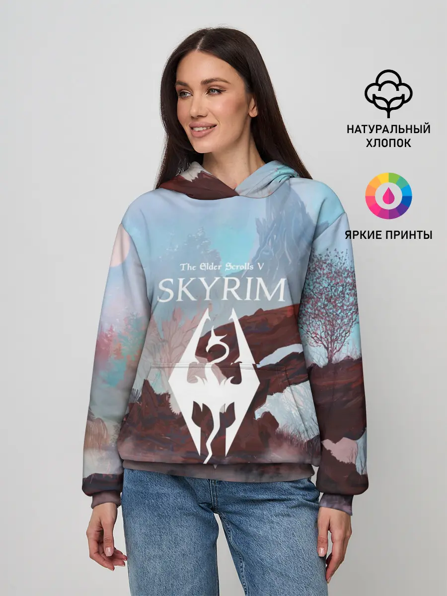 Женское худи / The Elder Scrolls SKYRIM