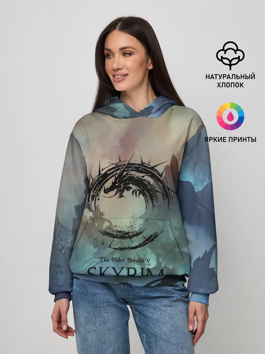 Женское худи / The Elder Scrolls SKYRIM