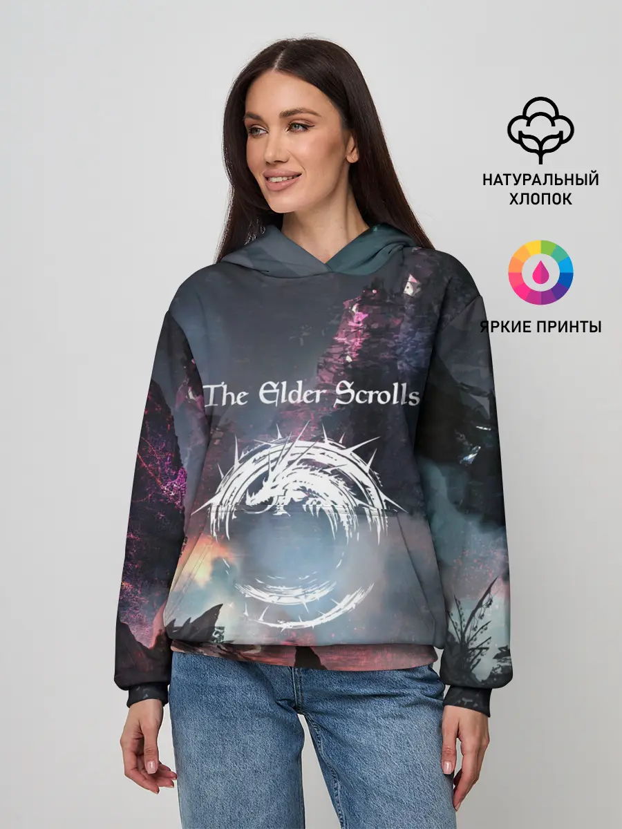 Женское худи / THE ELDER SCROLLS