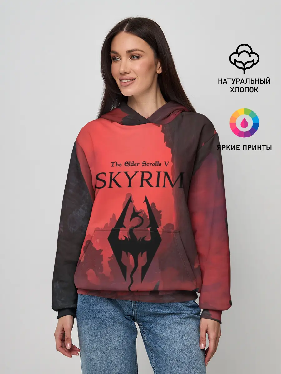 Женское худи / The Elder Scrolls SKYRIM
