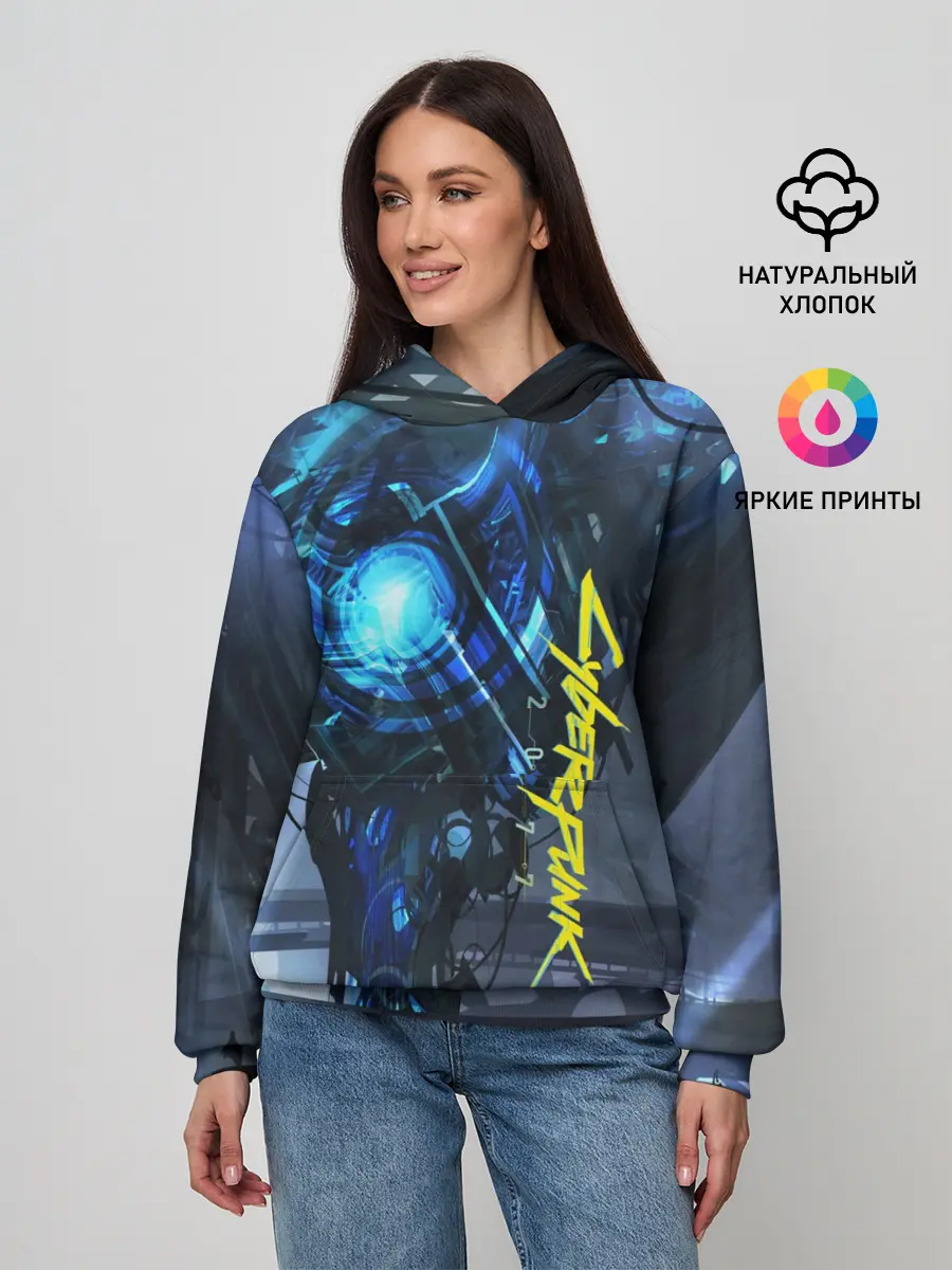 Женское худи / CYBERPUNK 2077