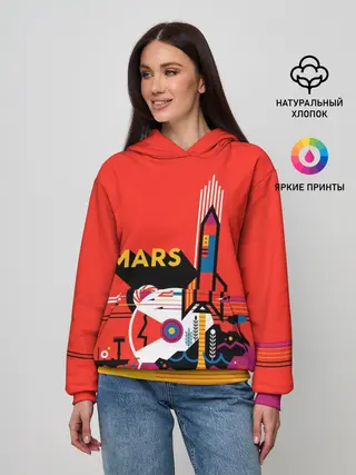 Женское худи / Марс