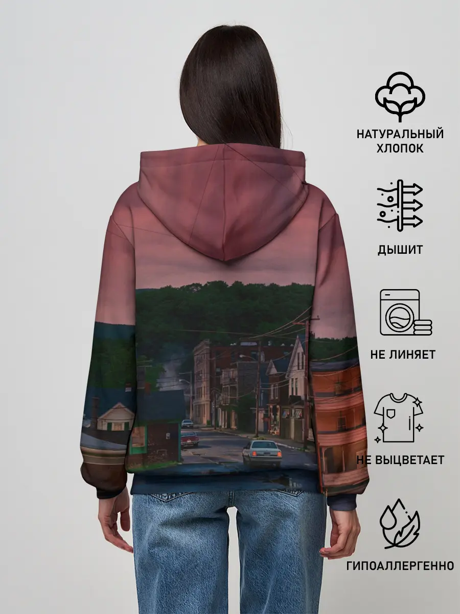 Женское худи / Кошачья Атака!