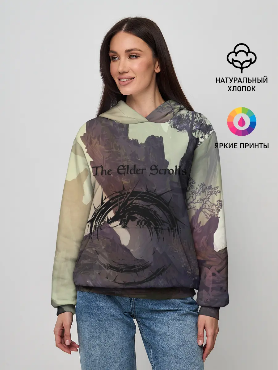 Женское худи / The Elder Scrolls