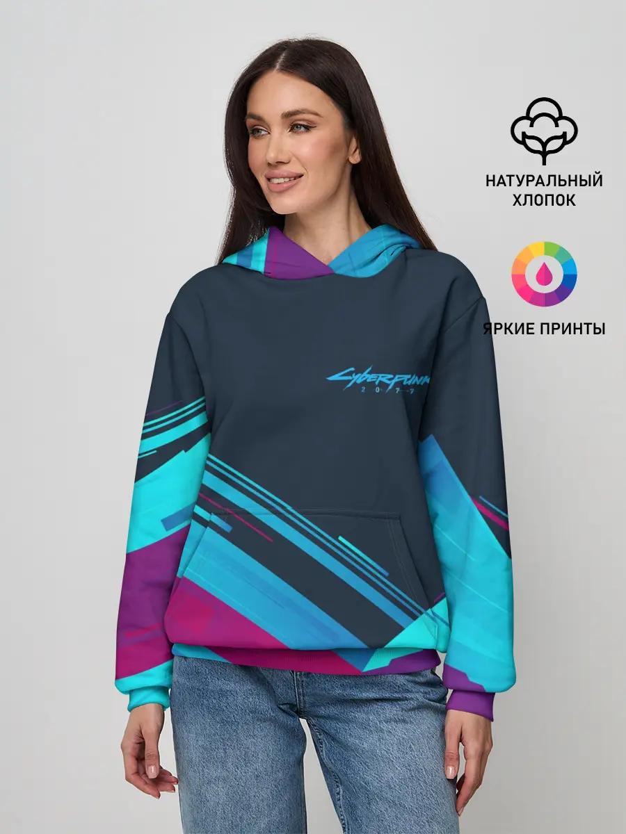 Женское худи / CYBERPUNK 2077