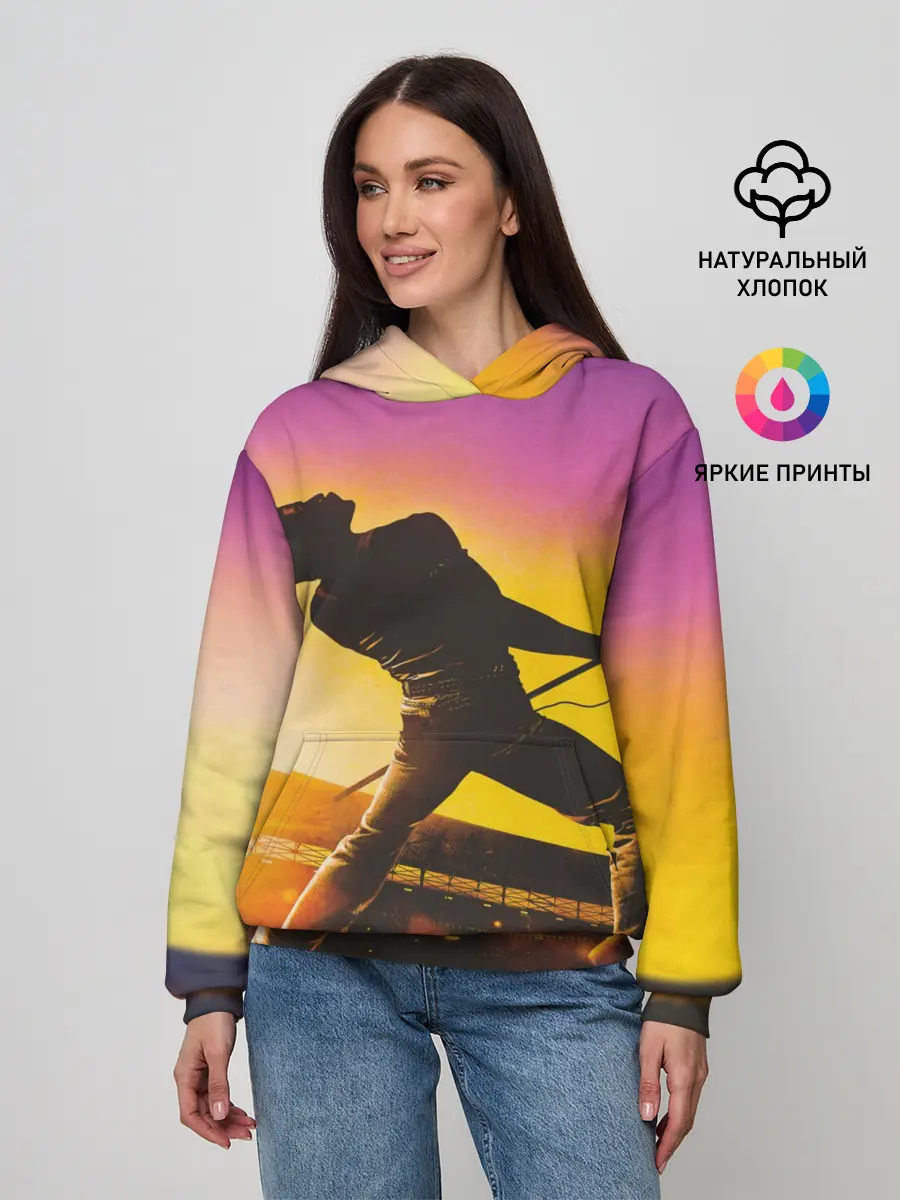 Женское худи / Queen. Bohemian Rhapsody