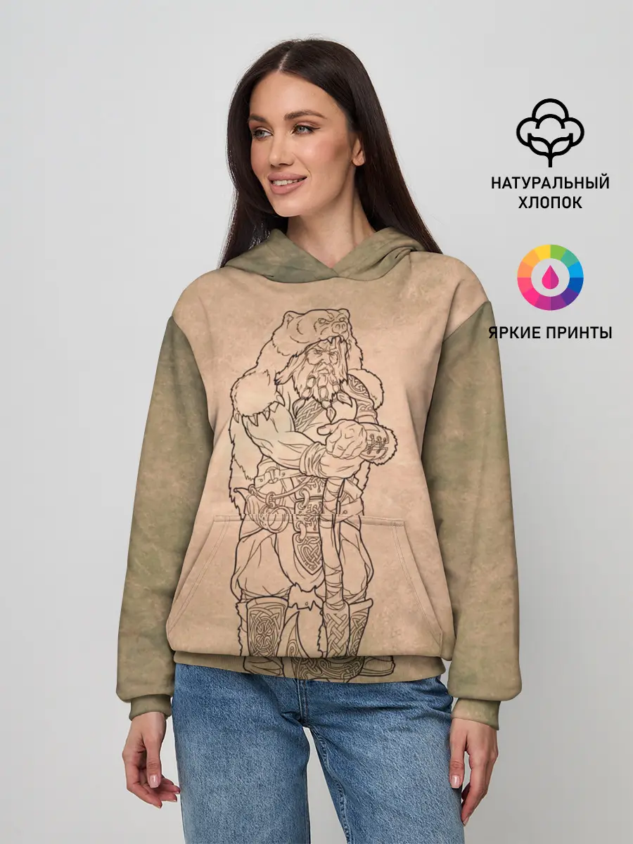 Женское худи / русь