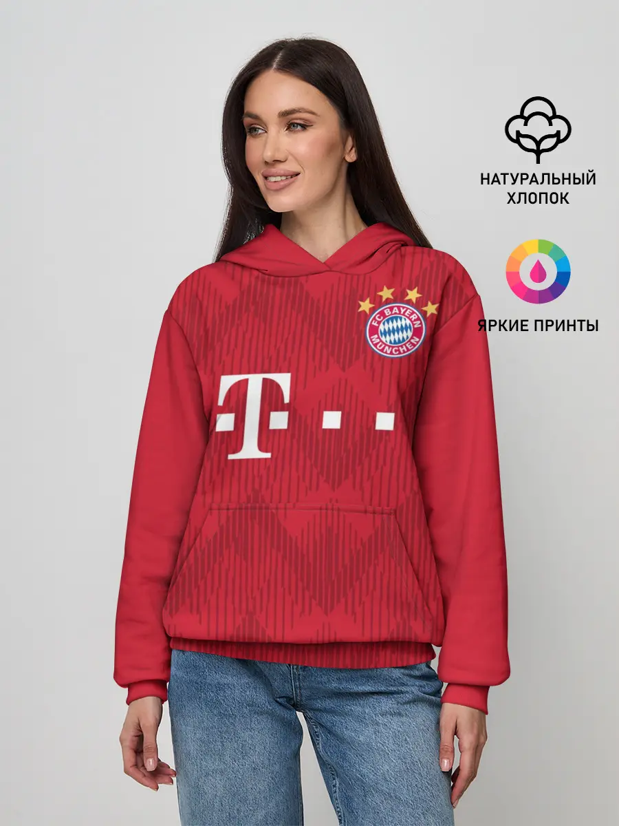 Женское худи / Lewandowski home 18-19