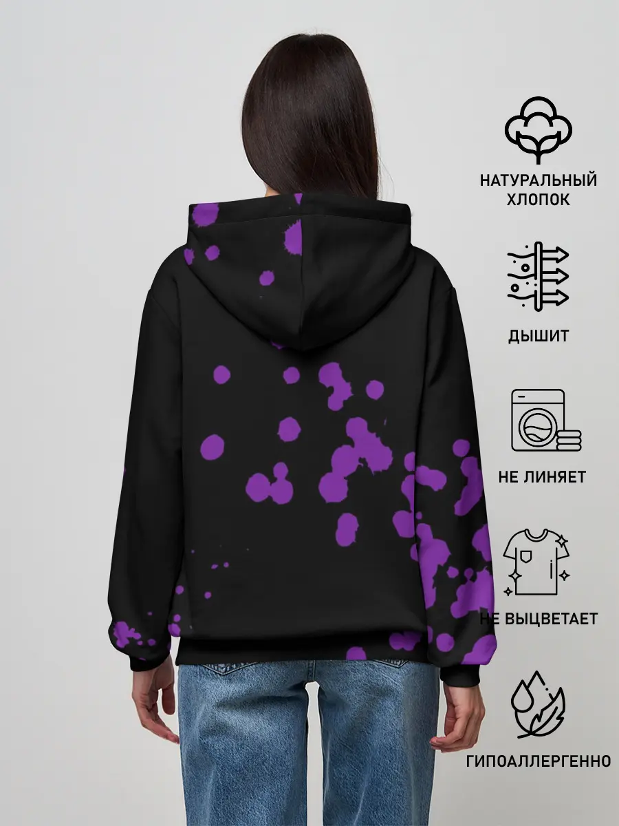 Женское худи / Eat Sleep Fortnite Repeat