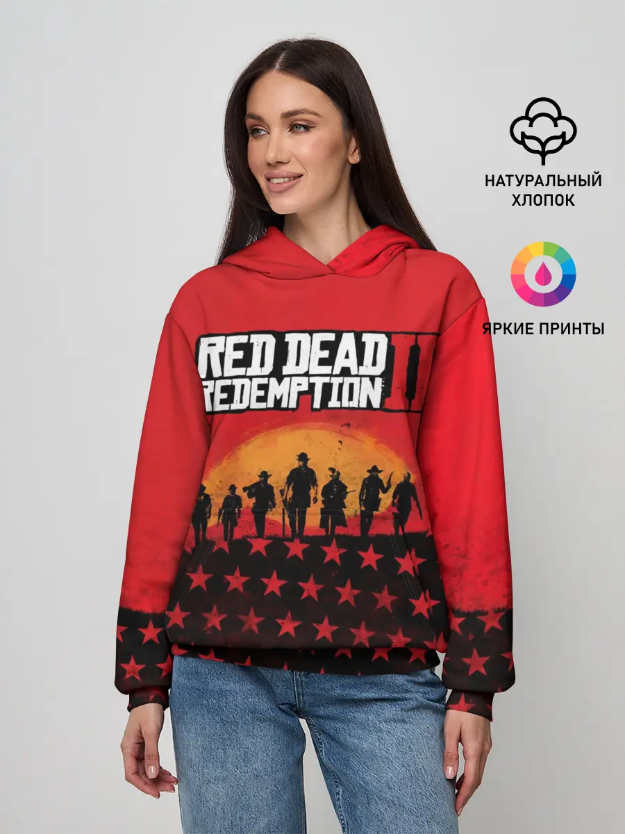 Женское худи / Red Dead Redemption 2