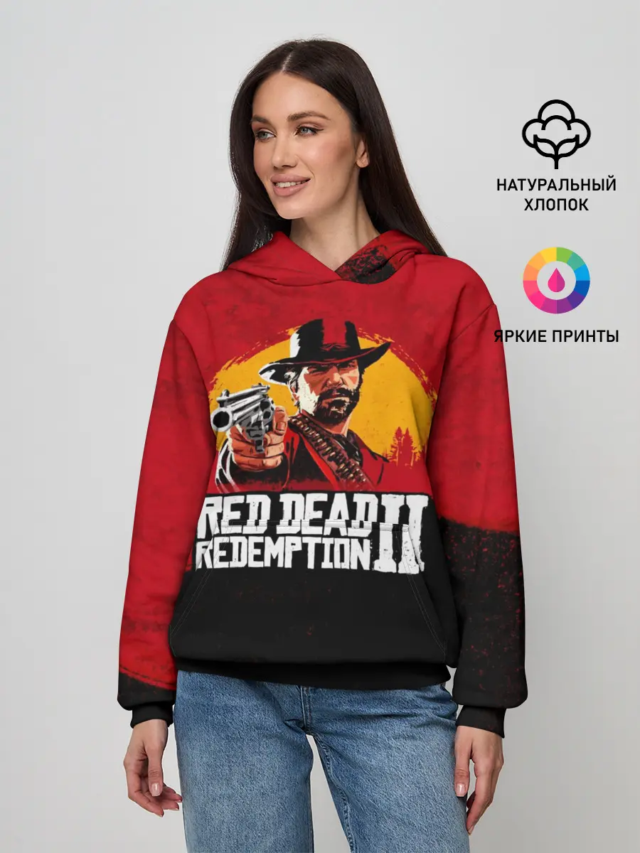 Женское худи / Red Dead Redemption 2